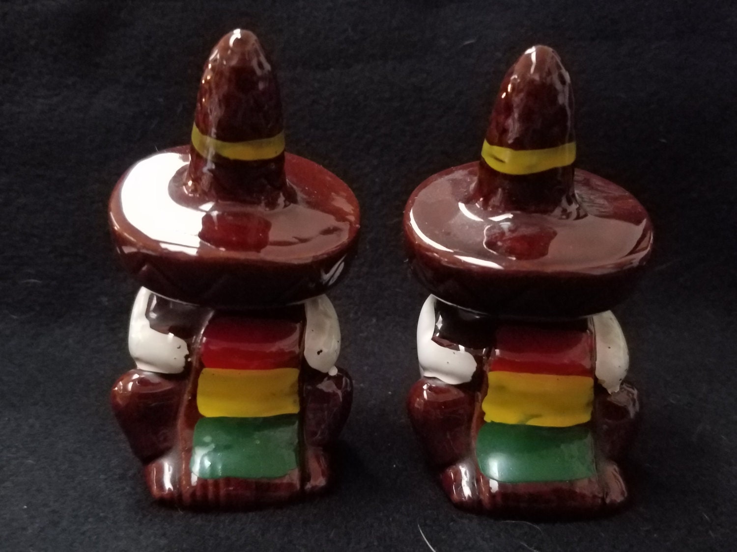 Mexican Siesta Salt and Pepper Shakers Mexican Style | Etsy