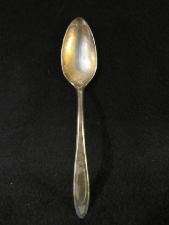 Soup Spoon, Adam Silverplate 1917, Community Plate by Oneida Silver, Silverware, Flatware.      (2785)