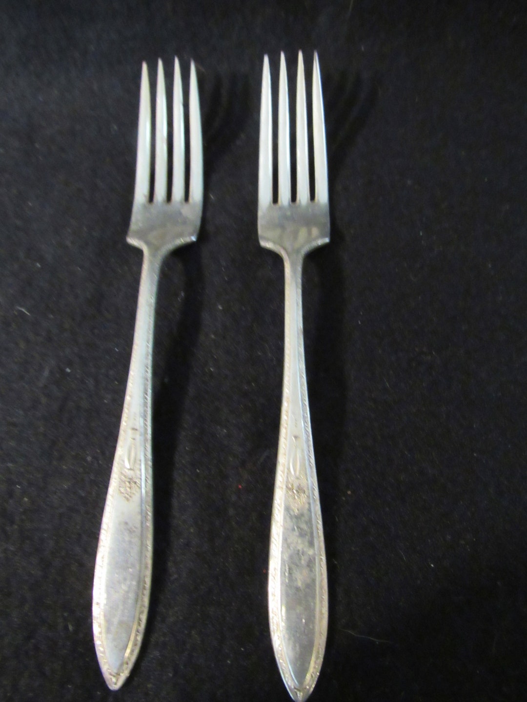 Dinner Forks, Lady Washington Silverplate 1925, Yourex Silver Seal
