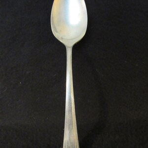 Tablespoon, Clarion  Silverplate 1931, Community Tudor by Oneida Silver, Silverware, Flatware. (4 available)   (2775)