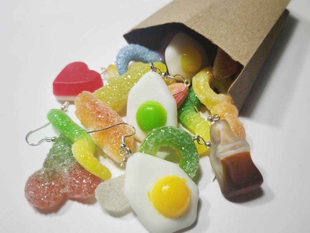 Novelty Sweets Earrings - MIX & MATCH
