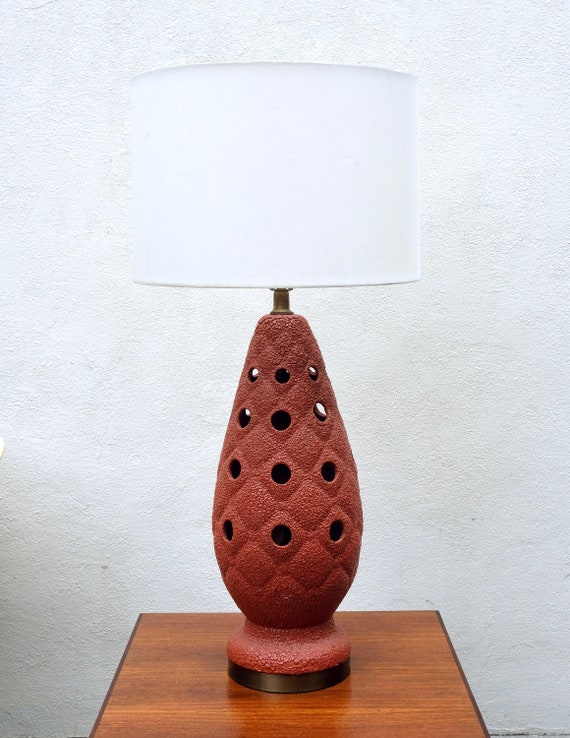 mid century beehive lamp