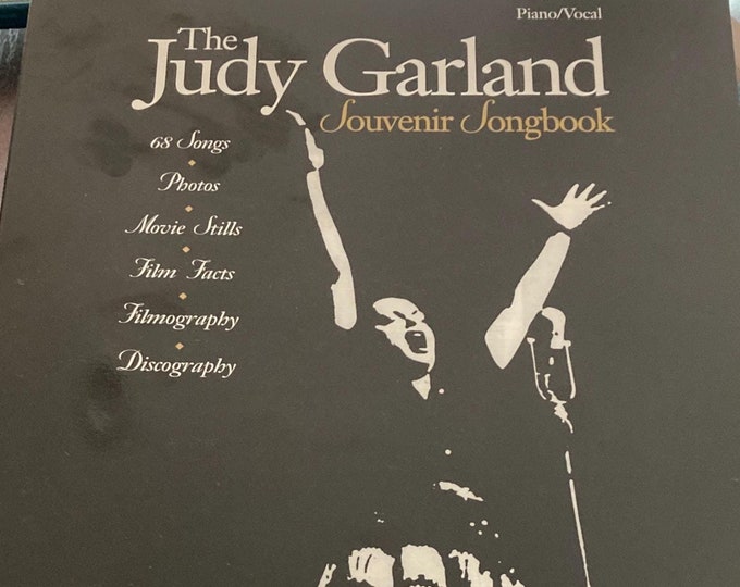 The Judy Garland Souvenir Songbook. Photos, Movie Stills, Film Facts, Filmography, Discography ...