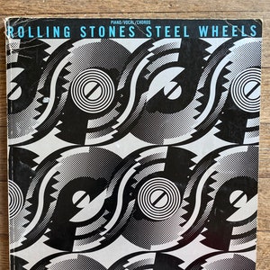 Rolling Stones Steel Wheels music book