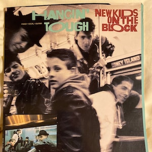 New Kids On The Block Hangin’ Tough Piano/Vocal/Guitar Book