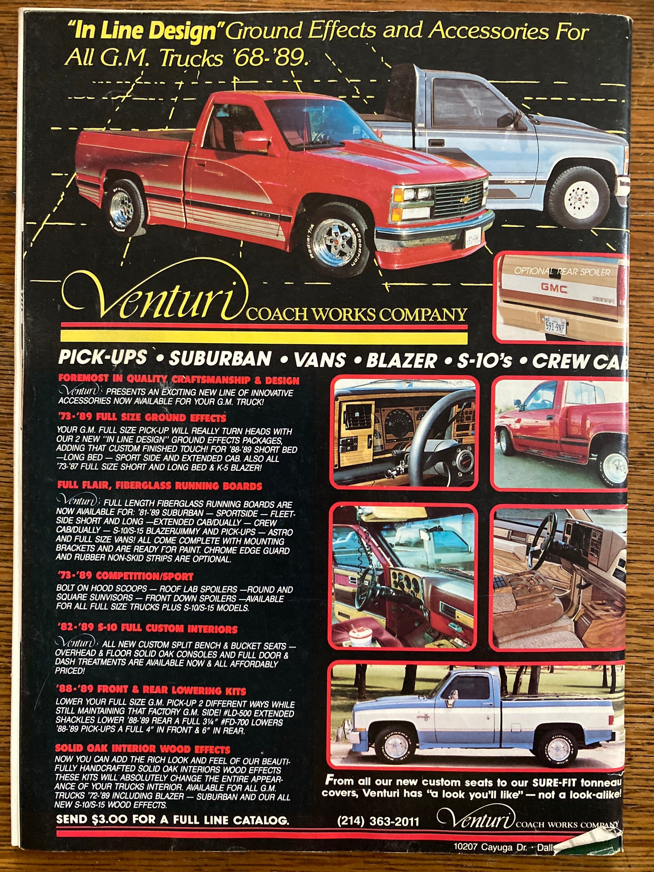 Truckin' Magazine, August 1989 - Etsy