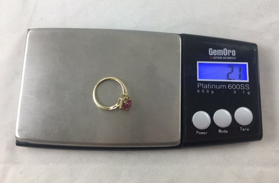 Ruby Red Grade CZ Surrounded by Stunning Heart in… - image 5