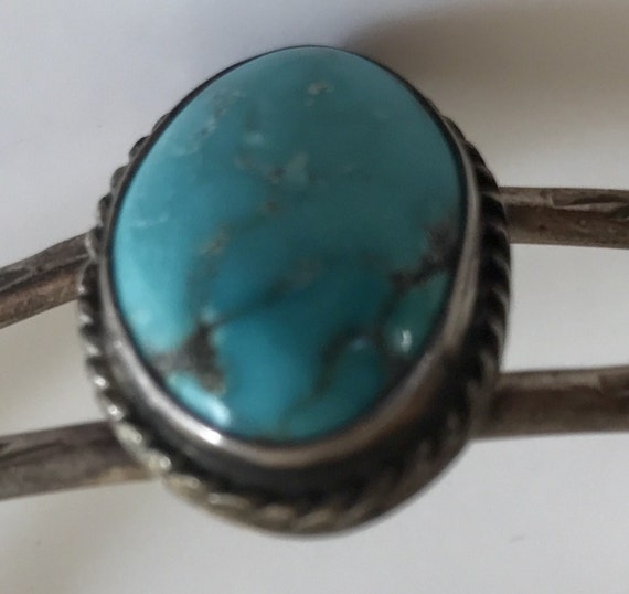 Vintage Native American Indian Sterling Silver an… - image 5
