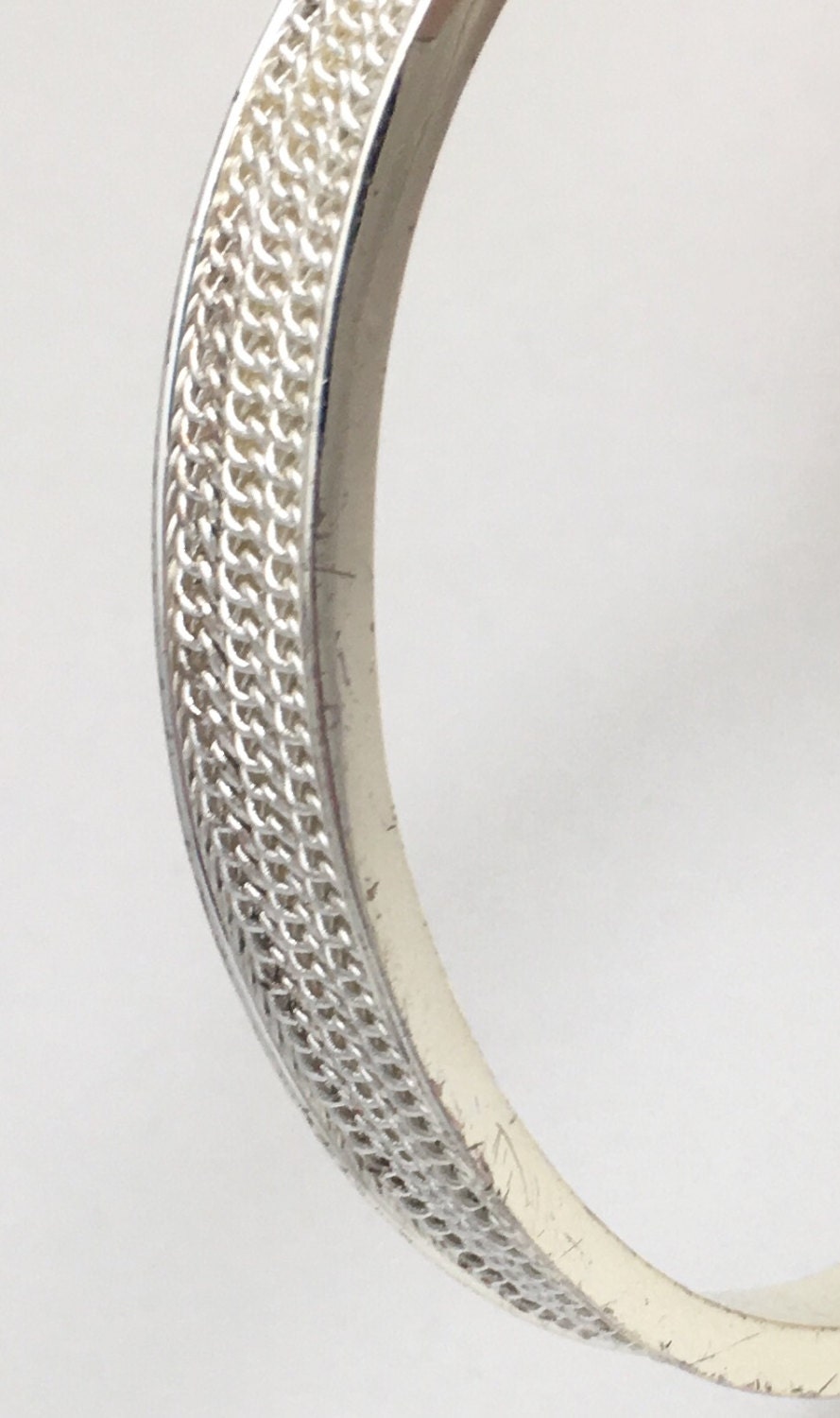 Ralph Lauren Silver-tone Pave' Crystal Pave' Bangle Bracelet - Etsy