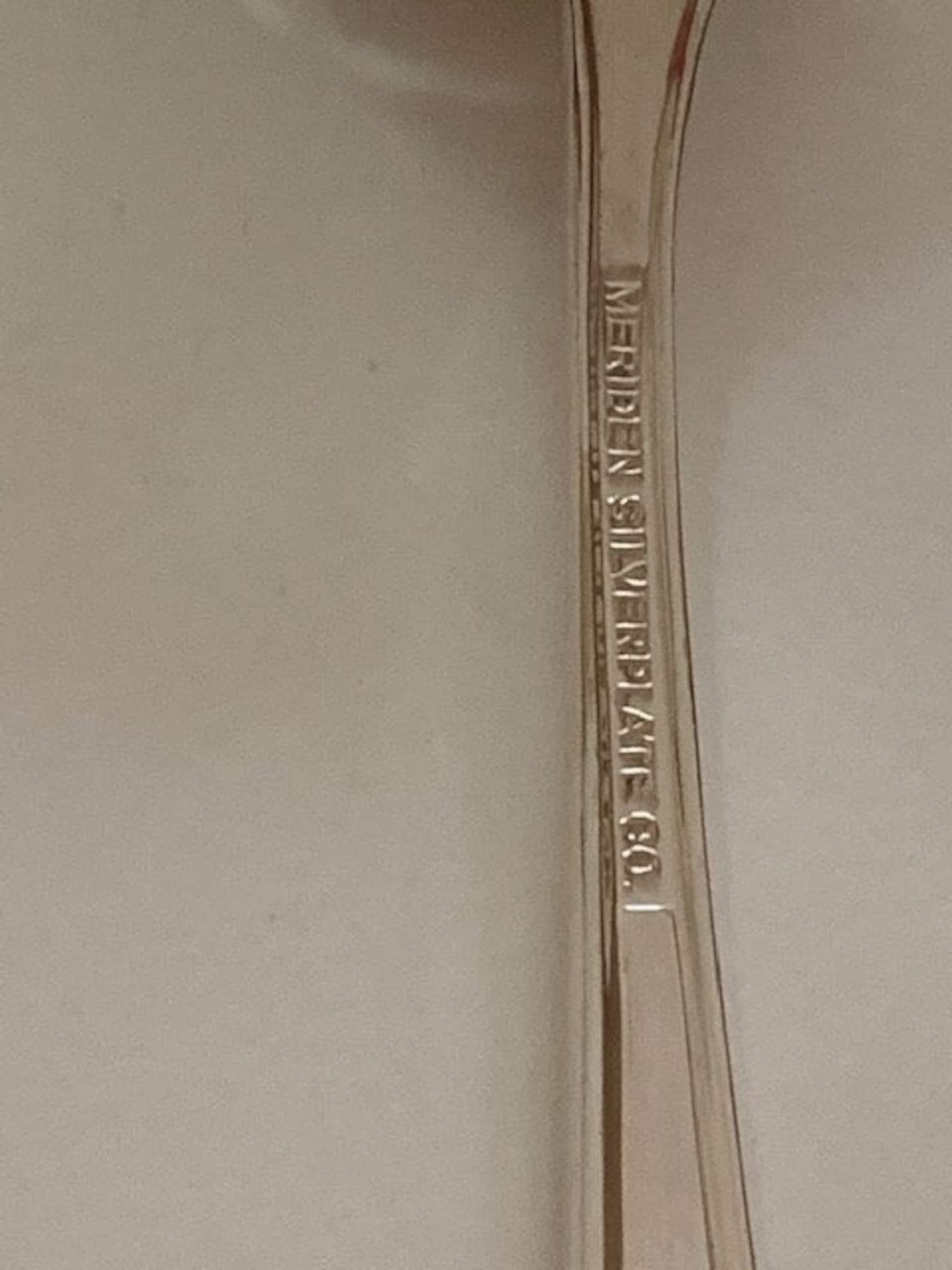 Vintage Meriden Silverplate Co. Spoon in the First Lady Pattern Etsy