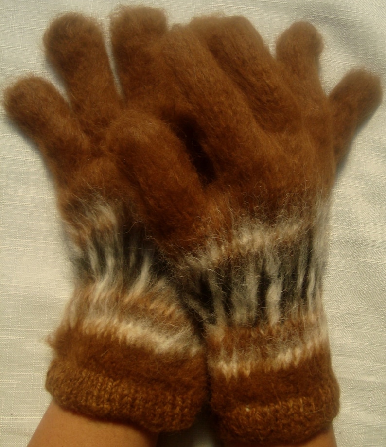 Warm comfortable soft 100% alpaca gl carded New Today's only Shipping Free wool hand knitted