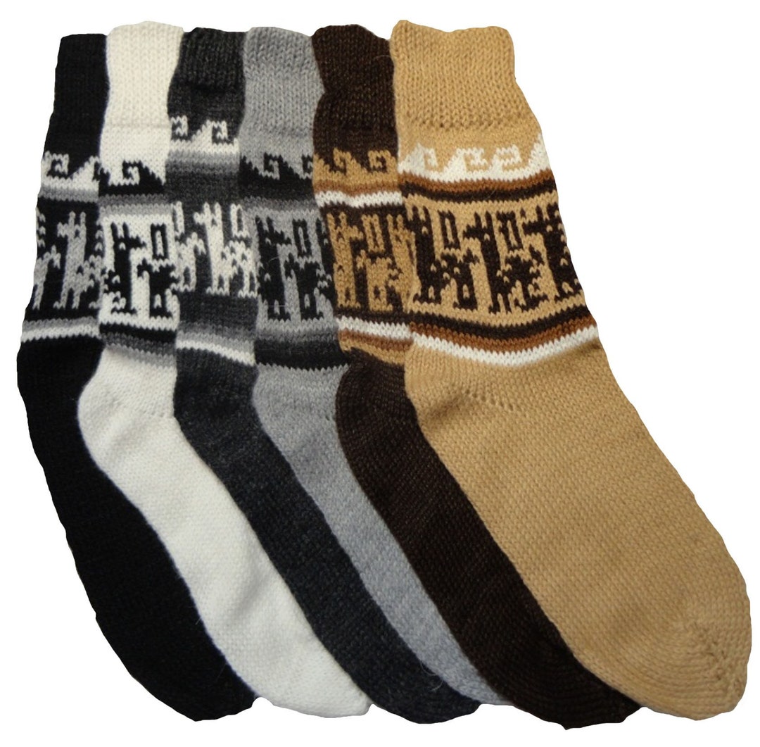 FORVEVO 4 Paia Calze Alpaca Uomo Donna, Calze Termiche Invernali - Foto 8