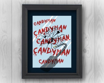film posters 80s Candyman poster | 80's horror movie, horror movie poster, monster movie poster, beehive art, honey bee art, broken mirror pieces