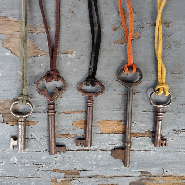 MYSTERY Antique Skeleton Key Necklace