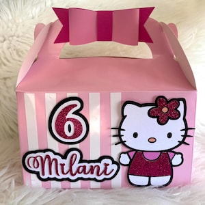 kitty favor box
