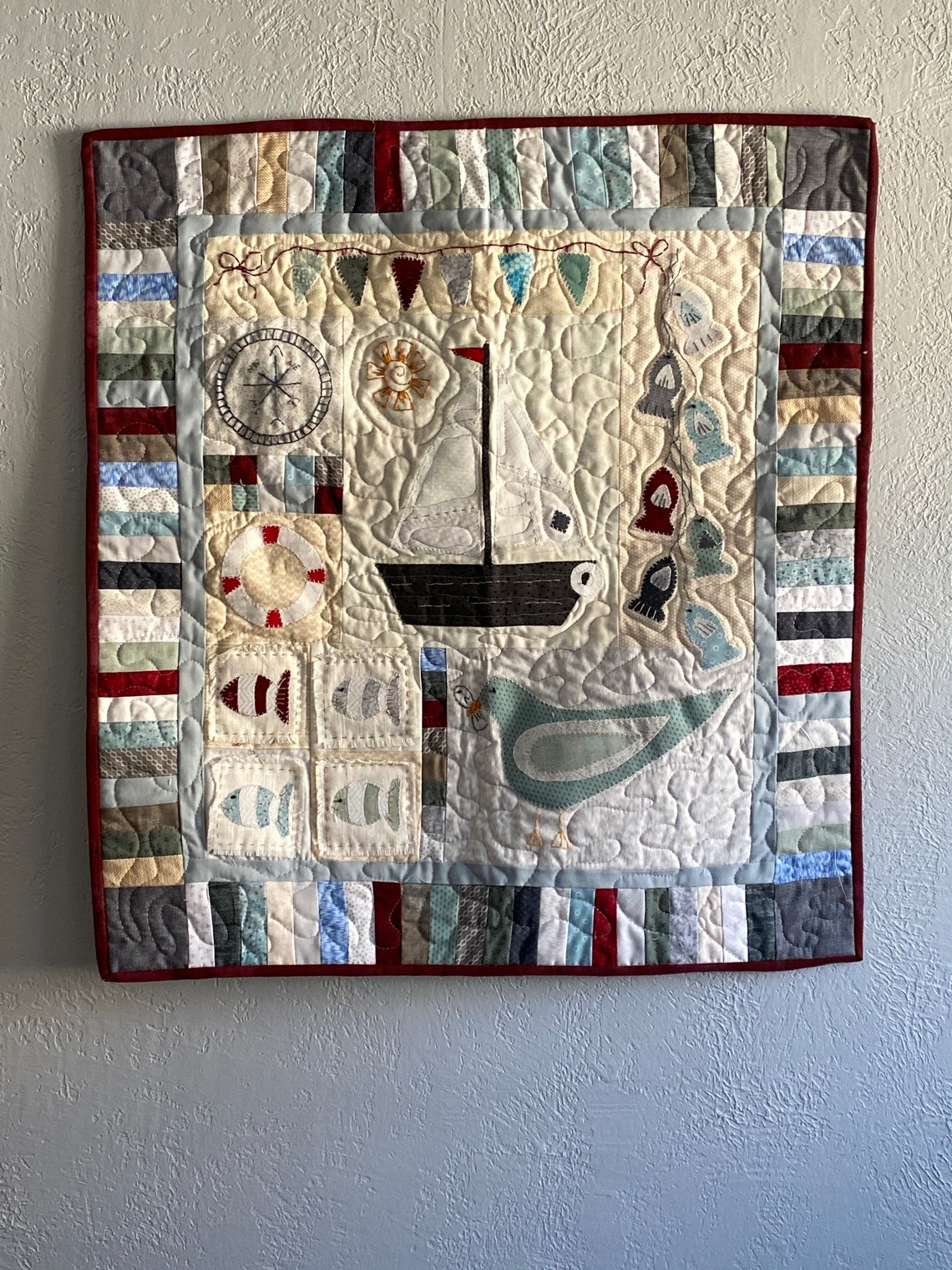 Nautical wall art Etsy