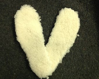 Woman Shoe inserts, sheep wool, boots,