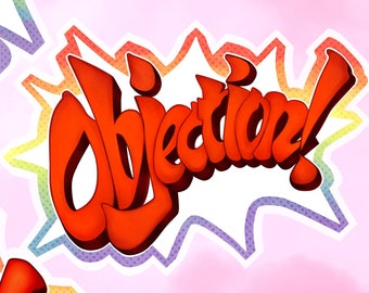 Ace Attorney - Court Interjections - LGBT Objection! Hold It!! Take That!!!