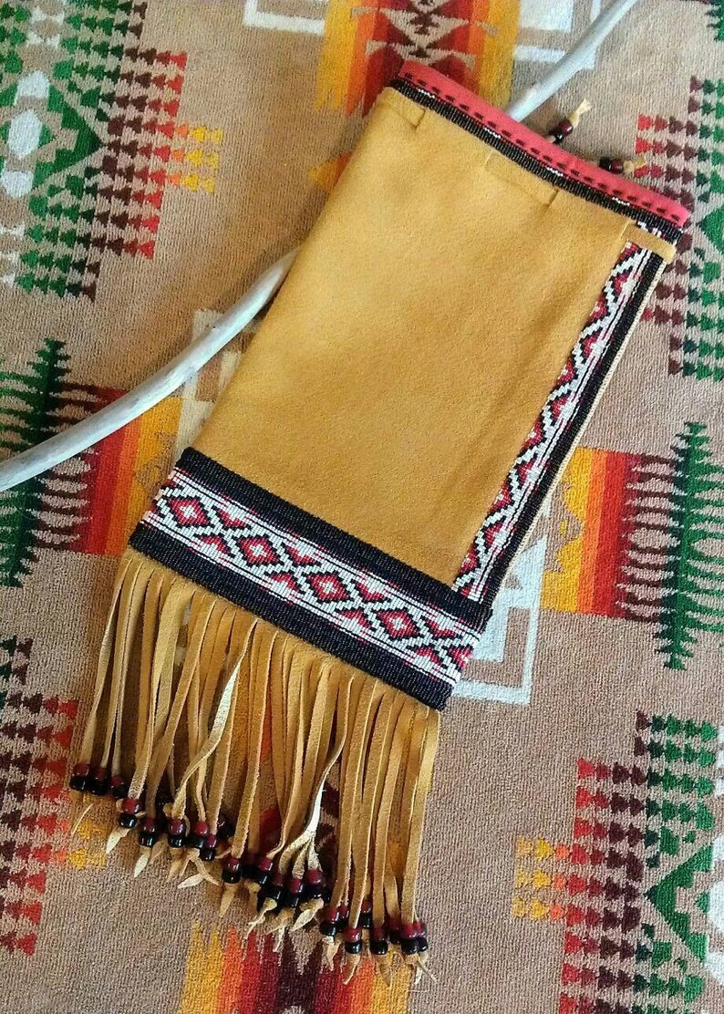 Pipebag Santa Fe Blanket Traditional Buckskin Etsy