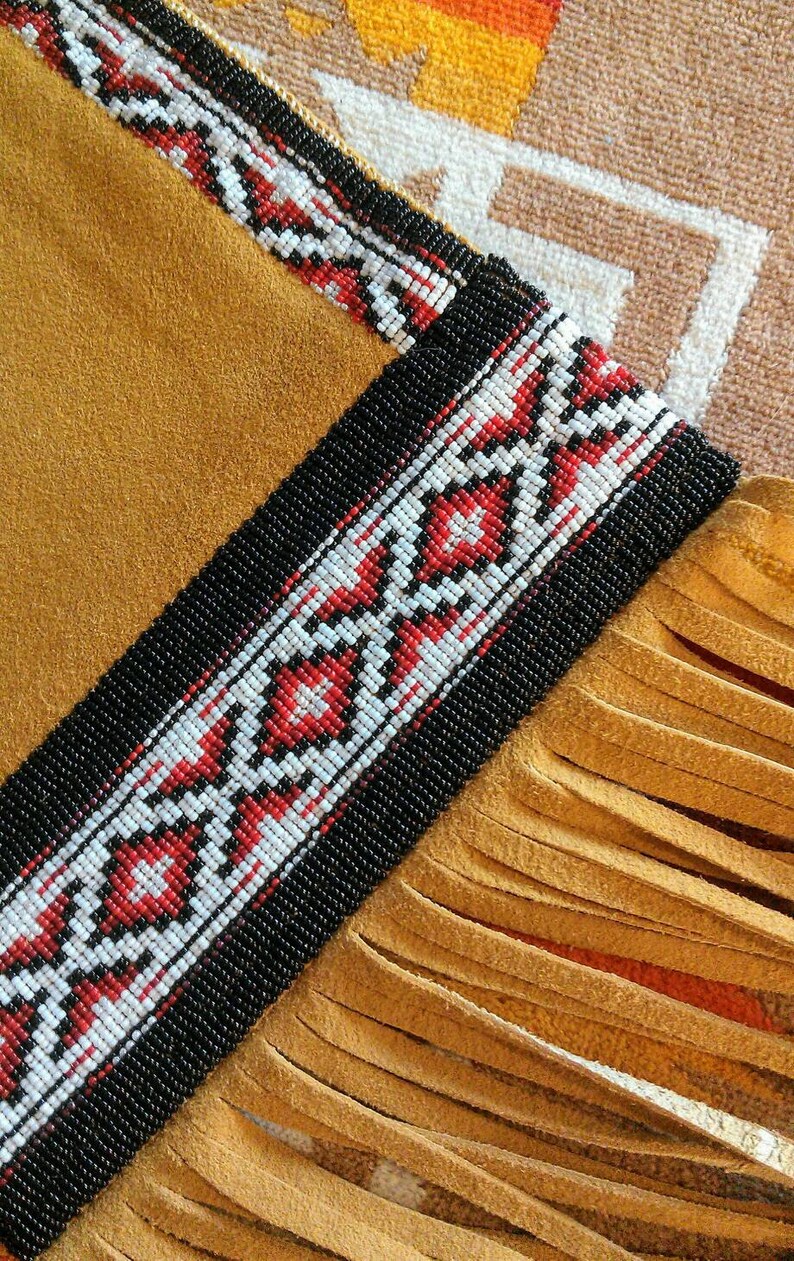 Pipebag Santa Fe Blanket Traditional Buckskin Etsy