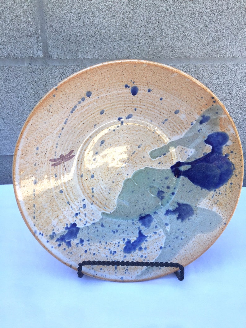 Dragonfly serving bowl