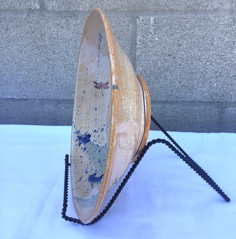 Dragonfly serving bowl