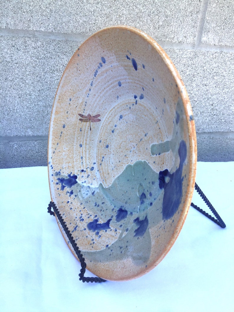Dragonfly serving bowl