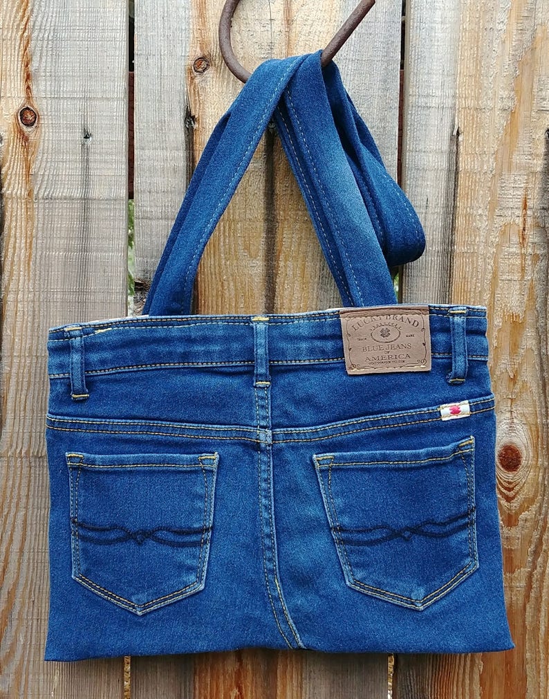 Shoulder Bag Denim Lucky Brand Jeans Purse Denim Purse Blue - Etsy