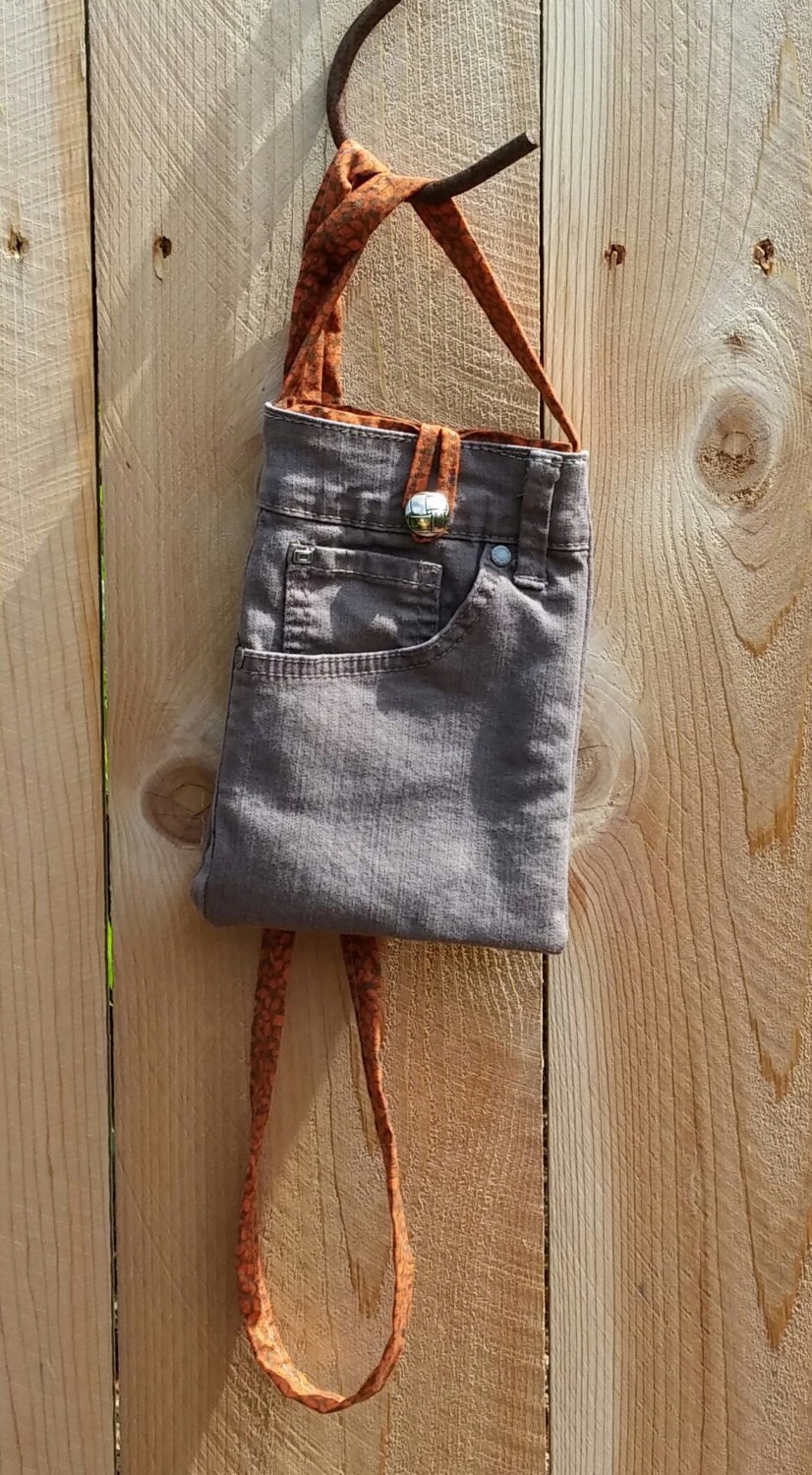 Denim Messenger Bag Crossbody Bag Denim Purse Handmade - Etsy