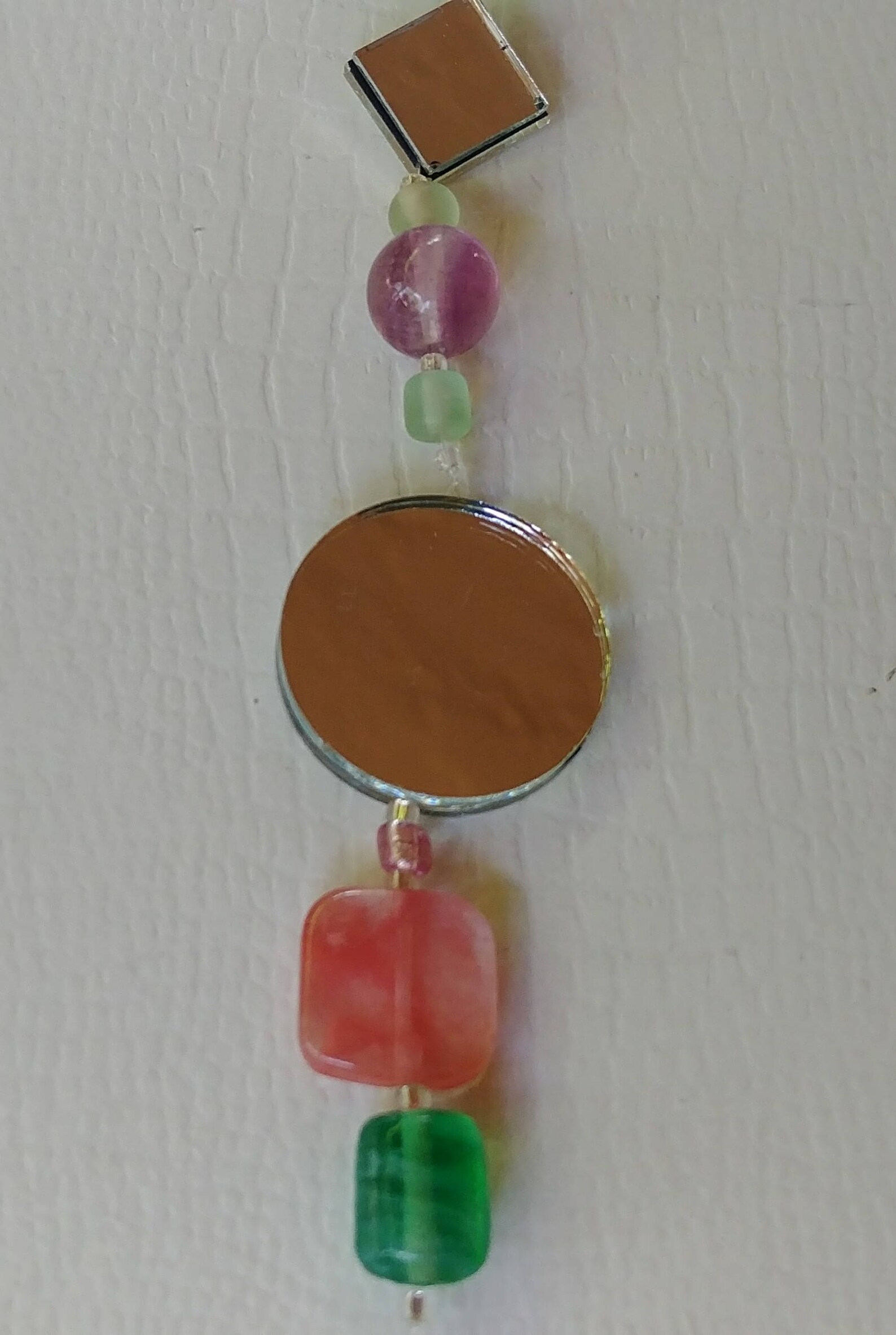 Hanging Glass Beads, Suncatcher Glass, Patio Decor, Beads Glass Art