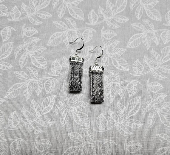 Grey western earrings discount