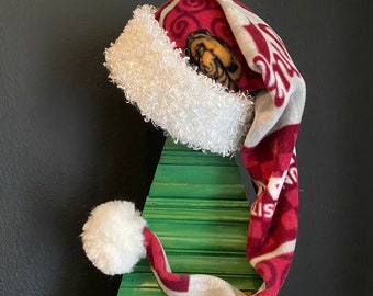 University of Montana Grizzlies fleece Santa hat