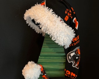 NFL Cincinnati Bengals fleece Santa hat
