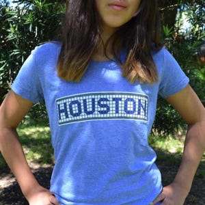 Houston Tiles Ladies Cut Shirt