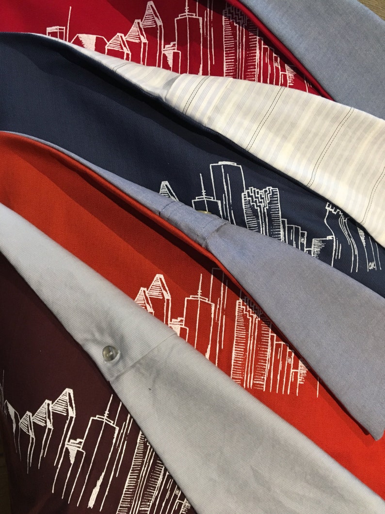 Pillow Houston Skyline Etsy