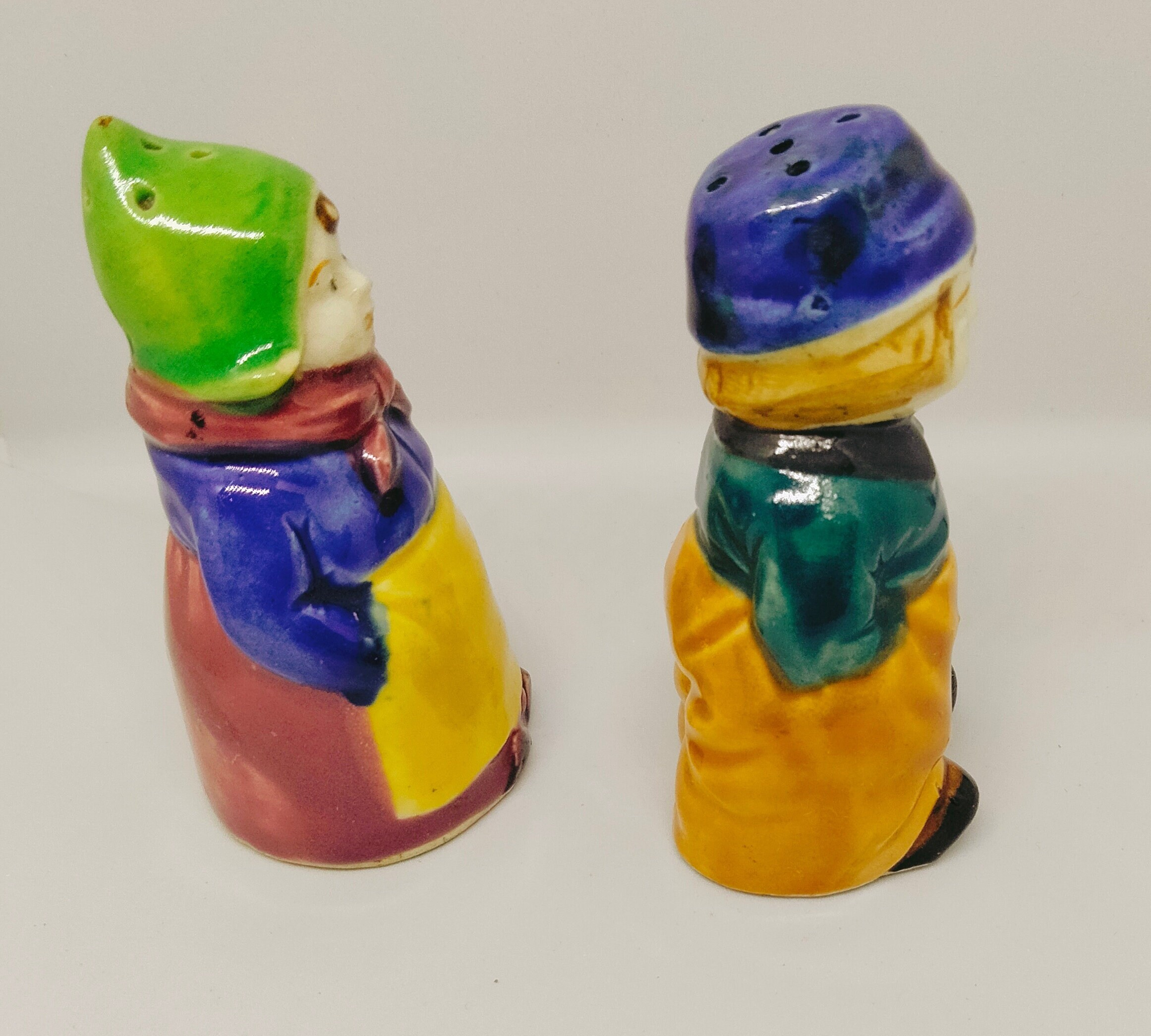 Vintage Dutch Boy and Girl Salt and Pepper Shakers - Etsy