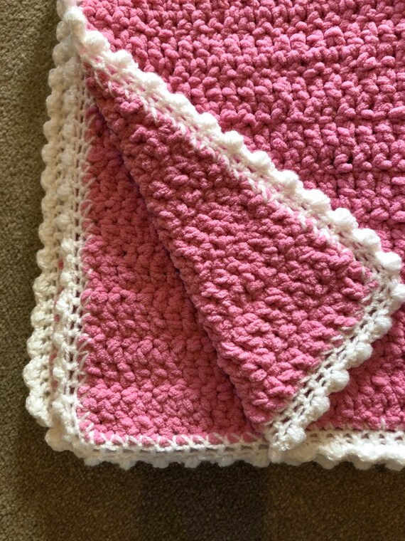 chenille baby blanket