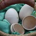 DIY Hollow Wooden Egg - 1 egg