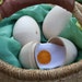 12 Hollow Wooden Eggs - DIY - 1 dozen - 3.20 each