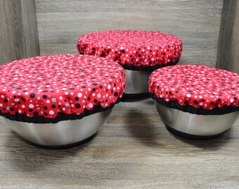 Bold Traditions Sustainable and Eco-Friendly Reusable Bowl Cover Stand Mixer Cover 1 Medium