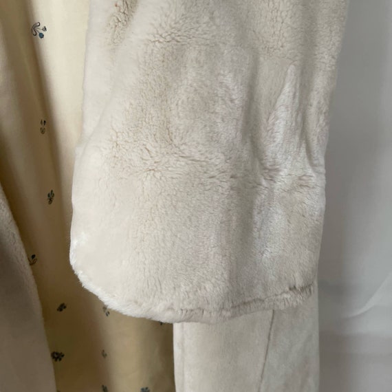 Vintage Princeton’s O’llegro White Fur Like Faux … - image 10