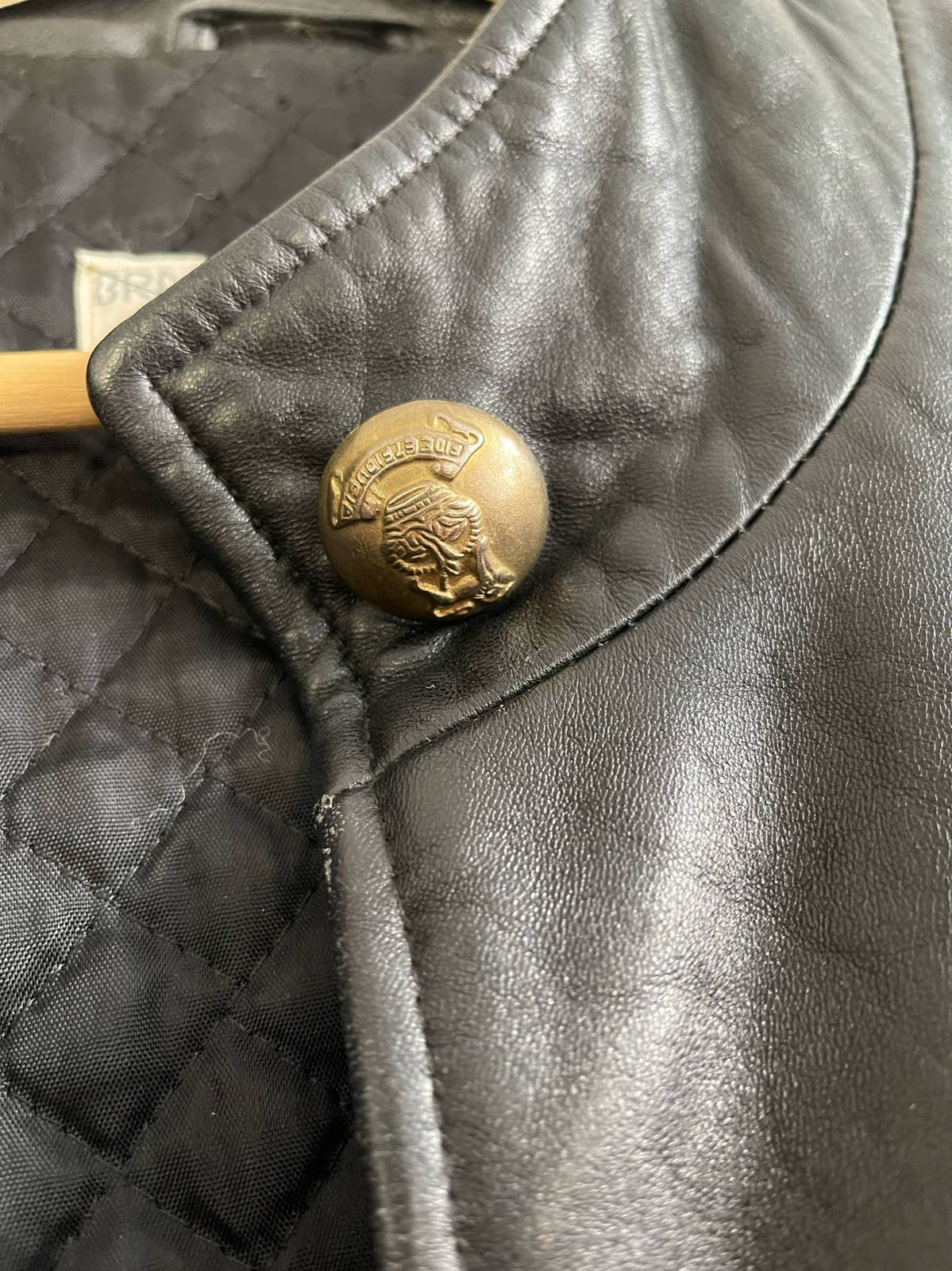 Amazing Rare Vintage 80s Neiman Marcus Long Black Leather