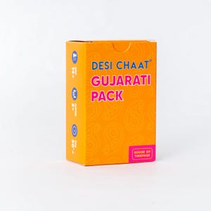 Pacote de jogo de tabu Desi Chaat Gujarati l 360 palavras l 90 cartas l Tabu indiano l Jogo Diwali l Jogo Desi l Jogo indiano l Jogo Gujarati