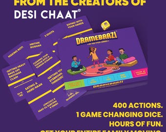 Dramebaazi Party Game l Charades Reloaded l Party Game Gift l House Party | Game l Housewarming Gift