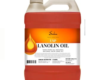 7 lbs Unrefined Lanolin Oil All Natural Premium Quality