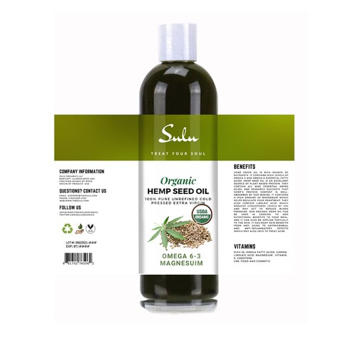 Devoted By Nature 100% Cold Pressed Hemp Seed Supplement For Pets