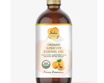 Apricot Kernel Oil-USDA Organic Cold Pressed Unrefined