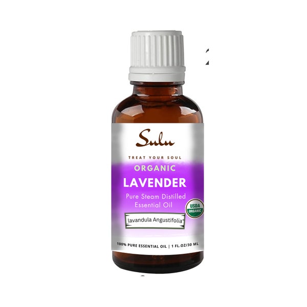 Organic Lavender  Essential Oil - 100% Pure and Natural