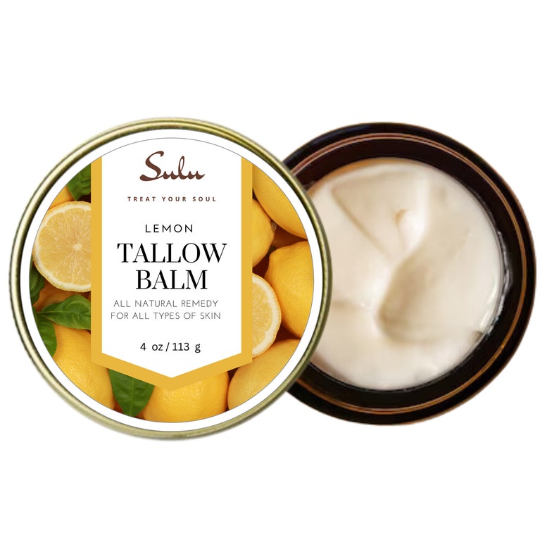 Natural Whipped Tallow Balm for Face and Body, Natural Moisturizer made with Grassfed Beef Tallow image 6