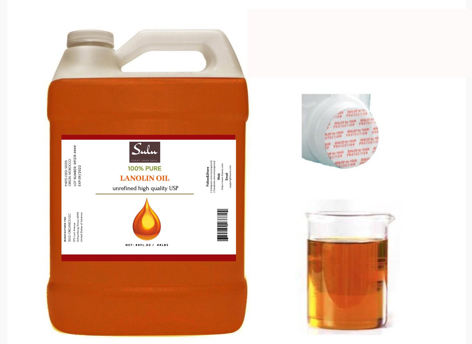 Werkwijze buitenste Conform 7 pond ongeraffineerde lanoline-olie alle natuurlijke - Etsy België